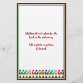 くるみ割り兵士のクリスマス 便箋 (裏面)