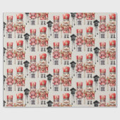 くるみ割り兵士カッコウ時計 ラッピングペーパー (フラット)