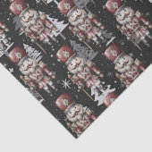 くるみ割り兵士キャプテンクリスマスホワイトツリーズ 薄葉紙 (詳細)