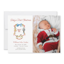 くるみ割り兵士クリスマスベビー写真誕生