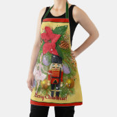 くるみ割り兵士シュガープラム妖精クリスマスクリスマス エプロン (インサイチュ)