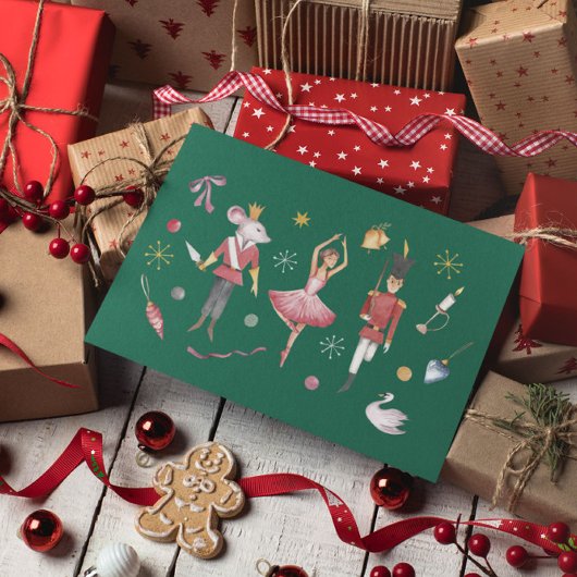 くるみ割り兵士メリークリスマス ポストカード