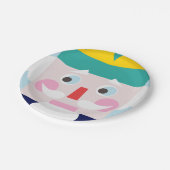 くるみ割り兵士紙プレート ペーパープレート (アングル)