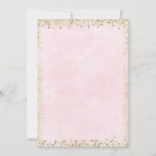 くるみ割り冬誕生日招待状 招待状 (裏面)