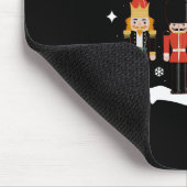 くるみ割り分隊の家族の一致するクリスマス男性へ マウスパッド (コーナー)