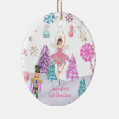 くるみ割り初めてのクリスマスセラミックオーナメント セラミックオーナメント (右)
