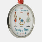 くるみ割り初めてのクリスマス メタルオーナメント (右)