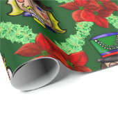 くるみ割り包装紙 ラッピングペーパー (ロールコーナー)