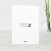 くるみ割り及びPointsettia シーズンカード (裏面)