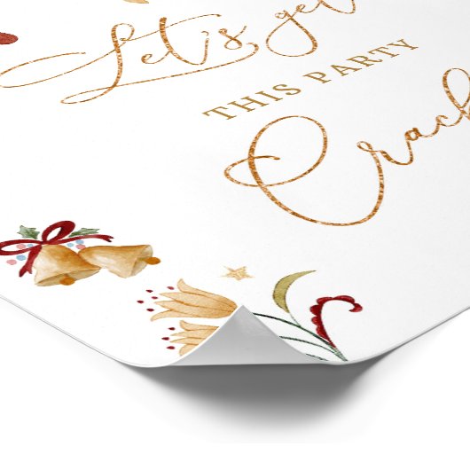 くるみ割り器がこのパーティーを取得する誕生日 ポスター (角)