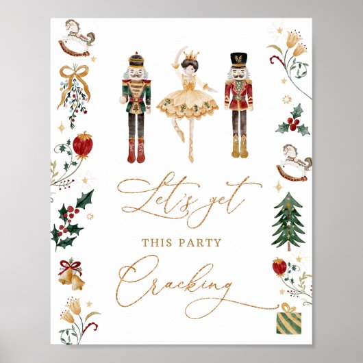くるみ割り器がこのパーティーを取得する誕生日 ポスター (正面)