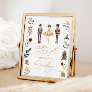 くるみ割り器がこのパーティーを取得する誕生日 ポスター