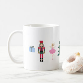 くるみ割り器はそれを雪クリスマスコーヒージャーマグカップ コーヒーマグカップ