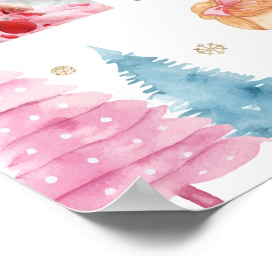 くるみ割り妖精誕生日写真マイルストーンポスター ポスター (角)