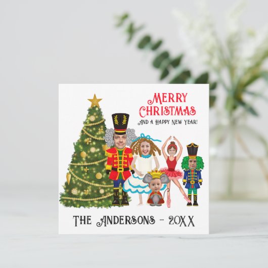 くるみ割り家族5人 | ママパパガールツーボーイズ シーズンカード (スタンド正面)