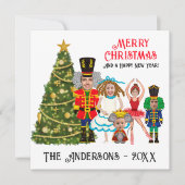 くるみ割り家族5人 | ママパパガールツーボーイズ シーズンカード (正面)