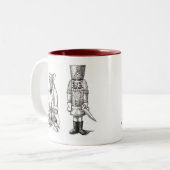 くるみ割り対Mugラット王 ツートーンマグカップ (正面左)