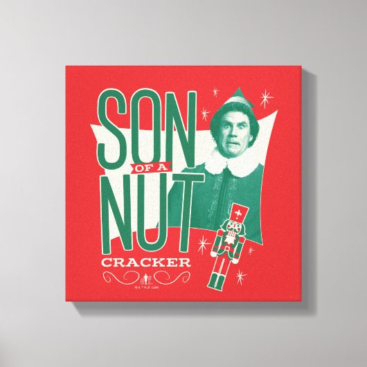 くるみ割り小妖精や小人の息子に相棒 キャンバスプリント (正面)