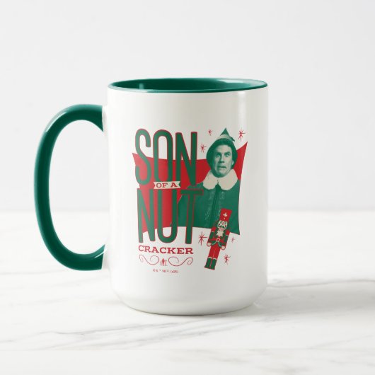 くるみ割り小妖精や小人の息子に相棒 マグカップ (左)