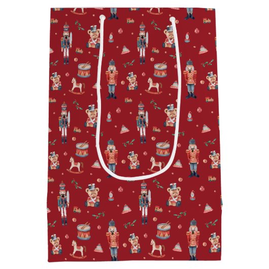 くるみ割り抱き枕 ミディアムペーパーバッグ (裏面)