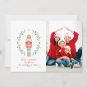 くるみ割り水の色の植物1写真クリスマス (正面)