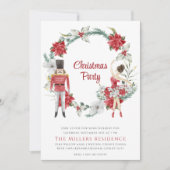 くるみ割り水色フェスティバルクリスマスパーティー 招待状 (正面)