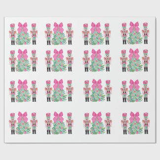 くるみ割り水色ラッピング紙 ラッピングペーパー