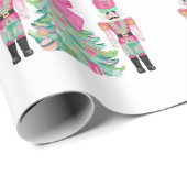 くるみ割り水色ラッピング紙 ラッピングペーパー (ロールコーナー)