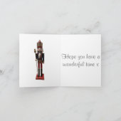 くるみ割り王のクリスマス パーソナライズド カード (内部)