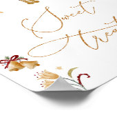 くるみ割り砂糖の梅の妖精の誕生日の甘いお菓子 ポスター (角)