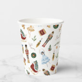 くるみ割り砂糖プラム妖精の誕生日パーティー 紙コップ (正面)