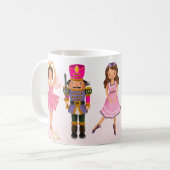 くるみ割り砂糖プラム妖精クララドロッセルマイヤー コーヒーマグカップ (正面左)