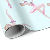 くるみ割り砂糖プラム妖精バレリナダック卵 ラッピングペーパー (ロールコーナー)