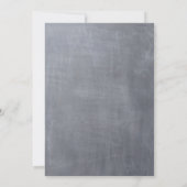 くるみ割り砂糖梅ベビーシャワー招待状 招待状 (裏面)