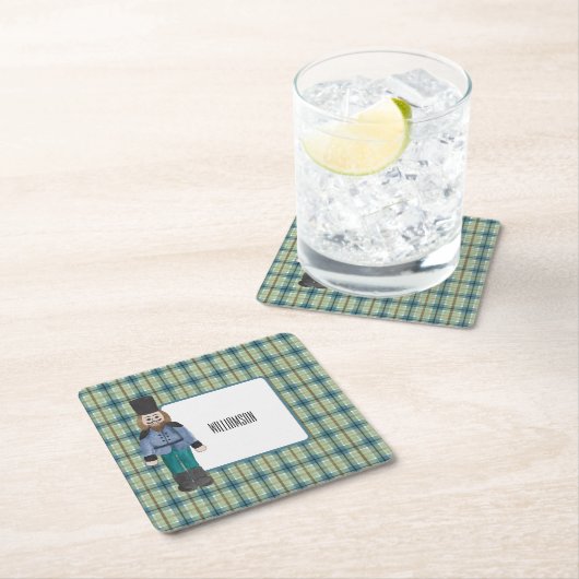 くるみ割り紙コースター スクエアペーパーコースター (インサイチュ)