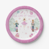 くるみ割り紙プレート – スイーツの国 ペーパープレート (正面)