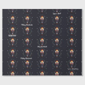 くるみ割り紙 ラッピングペーパー (フラット)