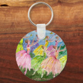 くるみ割り花のダンス キーホルダー (正面)