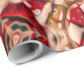 くるみ割り花柄 ラッピングペーパー (ロールコーナー)