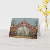 くるみ割り菓子の国 カード (黄色い花)