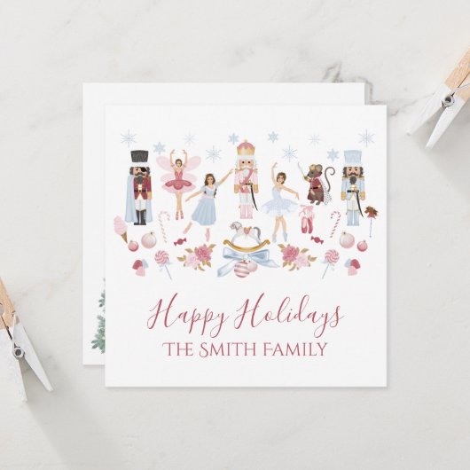 くるみ割り菓子 カード (正面/裏面インサイチュ)