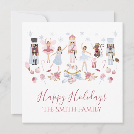 くるみ割り菓子 カード (正面)