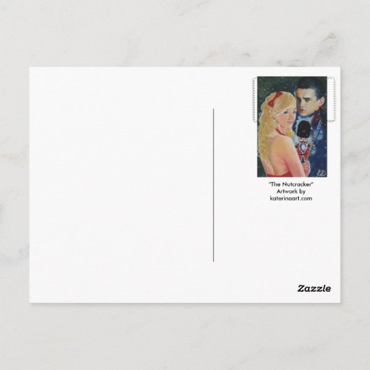 くるみ割り葉書 ポストカード (裏面)