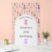 くるみ割り誕生日へようこそ アクリルサイン (ウェディング)