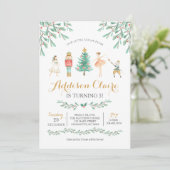 くるみ割り誕生日シュガープラム妖精クリスマス 招待状 (スタンド正面)