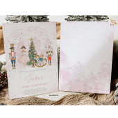 くるみ割り誕生日バレリーナ 招待状