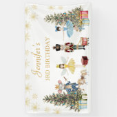 くるみ割り誕生日パーティー 横断幕 (縦)