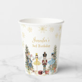 くるみ割り誕生日パーティー 紙コップ (裏面)