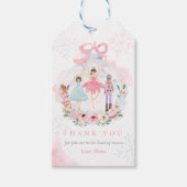 くるみ割り誕生日ランドの甘いパーティーの好意 ギフトタグ (正面)