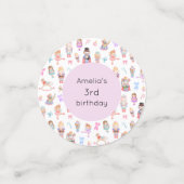 くるみ割り誕生日 コンフェッティ (スモール正面)